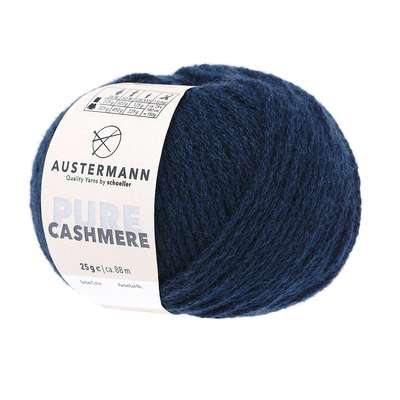 Austermann® Wolle 100% Cashmere Pure 04 marine Austermann® Wolle 100% Cashmere Pure 04 marine