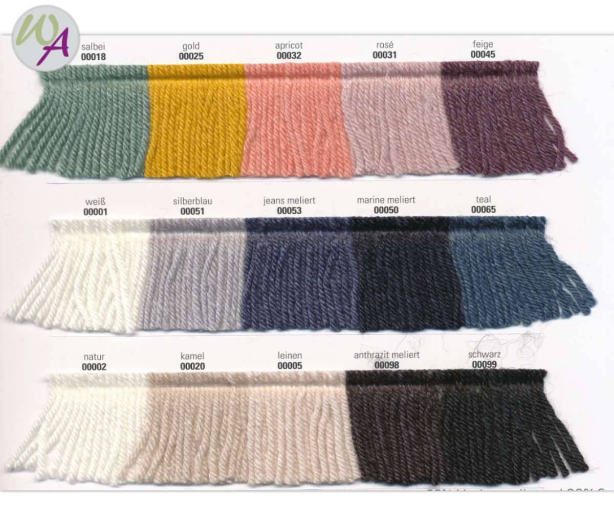 Farbkarte Regia Premium Silk