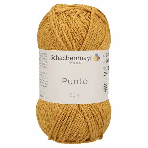 Schachenmayr Punto Wolle Farbe 0022 goldgelb