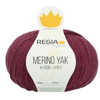 Regia Merino Yak Farbe 7517 raspberry meliert Krönchenwolle