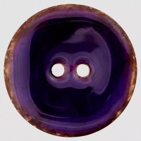 Kokosknopf 2-Loch, violett