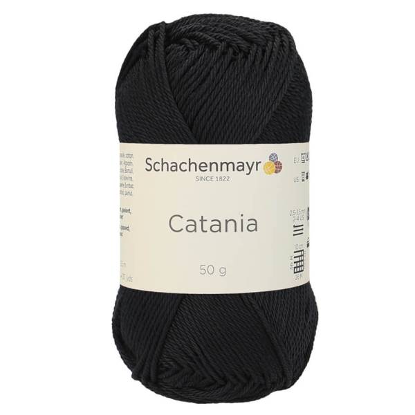 Baumwolle Schachenmayr Catania Wolle 110 schwarz