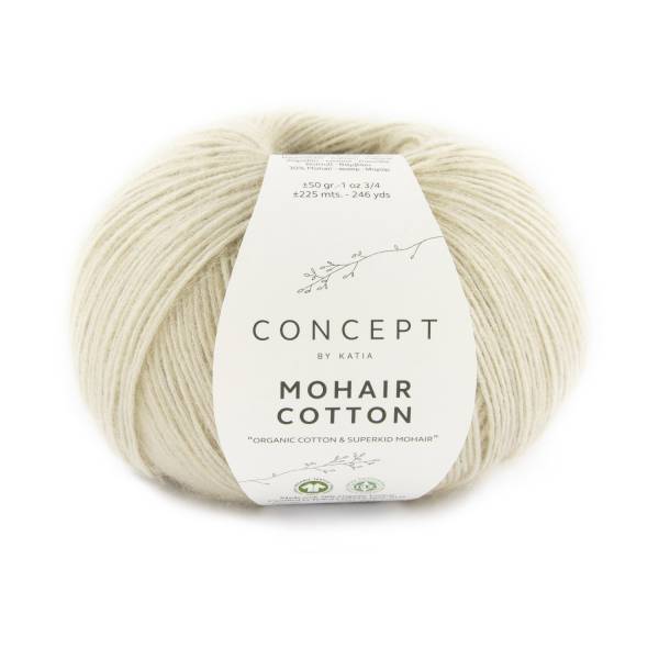 Mohair Cotton Katja Concept Wolle 77 Steingrau