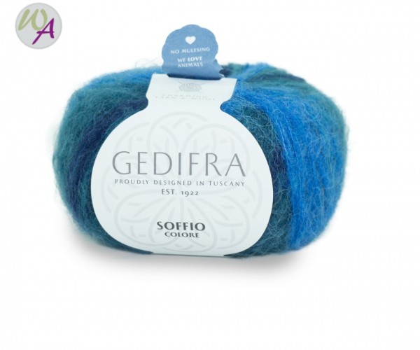 Gedifra Soffio Colore Farbe 654 Blau-Multicolor