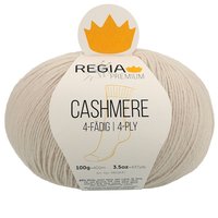 Regia Premium 100g Cashmere 0020 sandshell Strumpfwolle