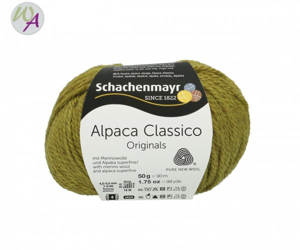 Schachenmayr Alpaca Classico Farbe 0070 apfelgrün
