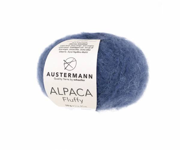 Austermann Alpaca Fluffy 04 blau