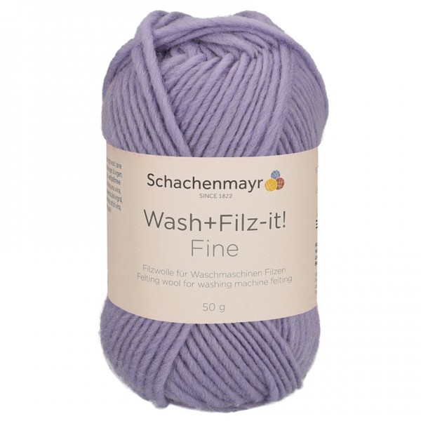 Filzwolle Wash+Filz-it! fine Schachenmayr 00150 lavender