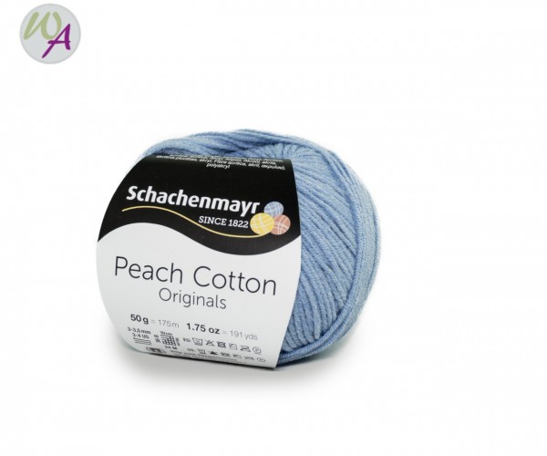 Schachenmayr Peach Cotton Farbe 156 sky blue