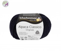 Schachenmayr Alpaca Classico Farbe 0050 marine