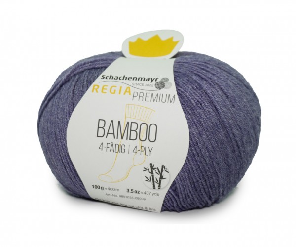 Sockenwolle Regia Premium Bamboo 100g Strumpfwolle 0035 Purple