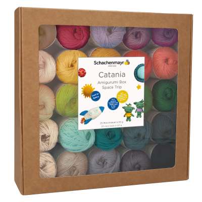 Schachenmayr Baumwolle Catania Amigurumi BOX13 Space Trip Schachenmayr Baumwolle Catania Amigurumi BOX13 Space Trip