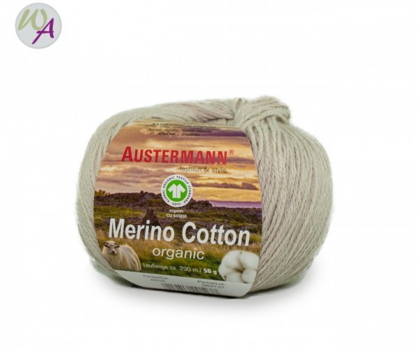 Austermann® Merino Cotton organic Farbe 10 sand