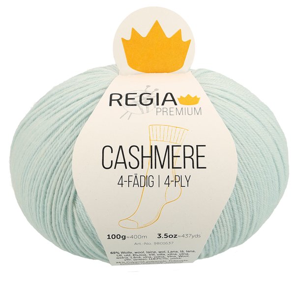 Regia Premium 100g Cashmere 0062 soft mint