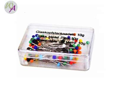 Glaskopfstecknadeln 10g Glaskopfstecknadeln 10g