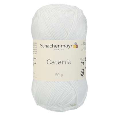 Baumwolle Schachenmayr Catania Wolle 106 weiss Baumwolle Schachenmayr Catania Wolle 106 weiss