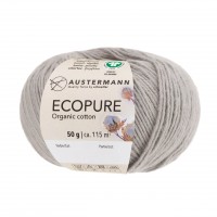 Ecopure Austermann Wolle 020 silber