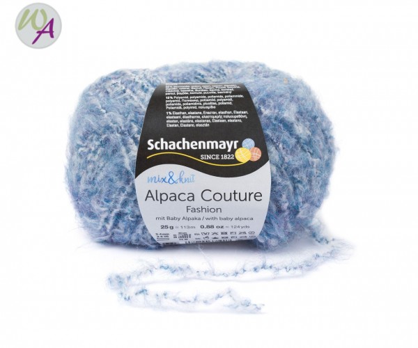 Schachenmayr Alpaca Couture Farbe 0053 hellblau