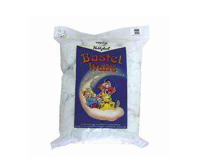 Füllwatte Bastelwatte 1000g Beutel Füllwatte Bastelwatte 1000g Beutel