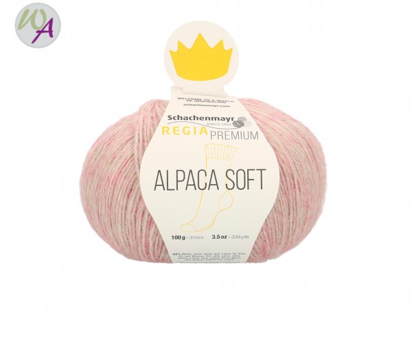 Regia Alpaca Soft Farbe 0030 rose meliert