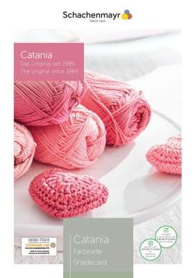 NEU Schachenmayr Echtfäden Farbkarte Catania NEU Schachenmayr Echtfäden Farbkarte Catania