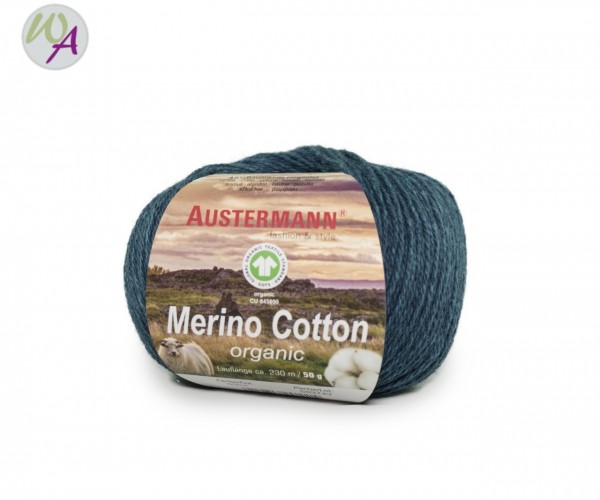 Austermann® Merino Cotton organic Farbe 04 blau