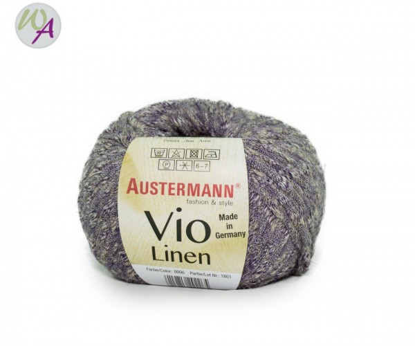 Vio Linen Austermann® Wolle 0006 lavendel